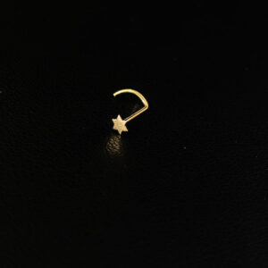 Piercing nez Star Or jaune 18 Carats
