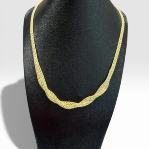 Chaine Torsadée Double Satiné