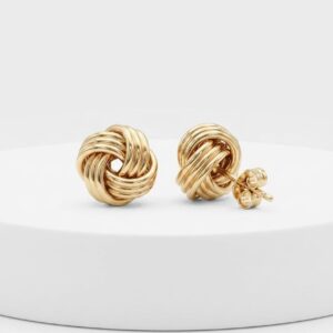 Boucle d'oreille Nœud d'Amour