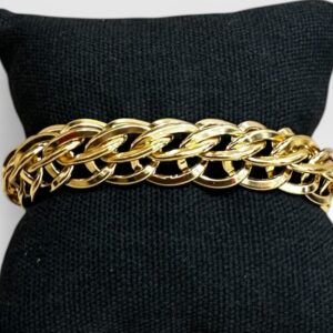 Bracelet maille palmier carré