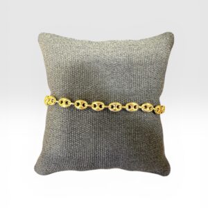 Bracelet maille café