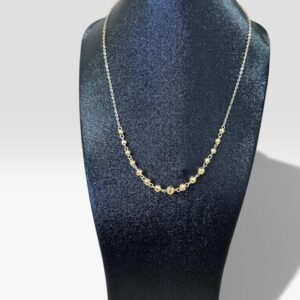 chaine maille forçat avec 15 boule