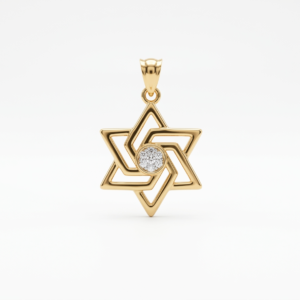 Pendentif ( étoile de David)