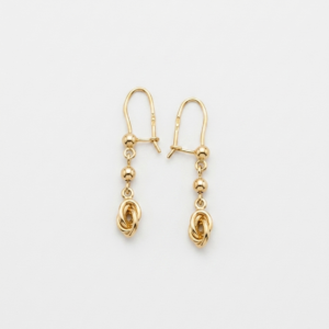 Boucle d'oreille pendante forçat