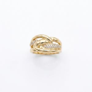 Bague avec zirconium