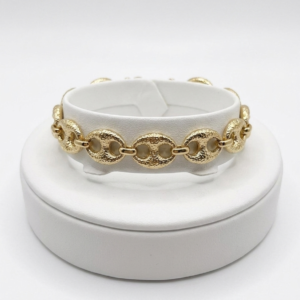 Bracelet maille café