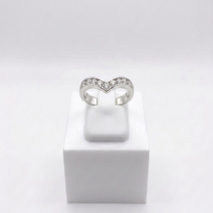 Bague or blanc Diamant