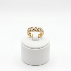 Bague or jaune Diamant