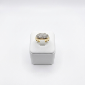 Bague or jaune, diamant