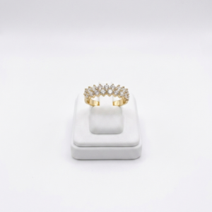 Bague or jaune, diamant