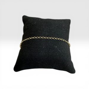Chaine de cheville maille jaseron