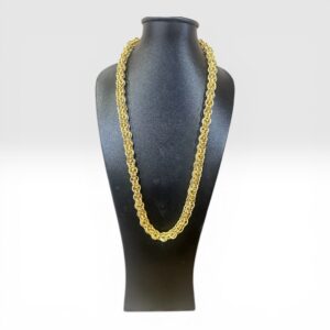 Chaine maille double gros sirop