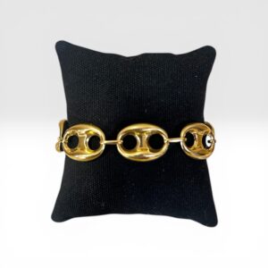 Bracelet maille café