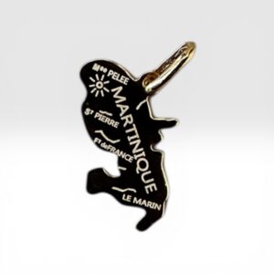 Pendentif carte de la martinique