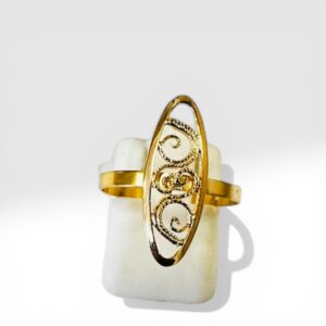 Bague maille concombre