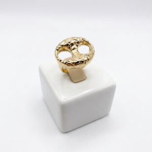Bague maille café