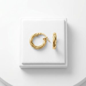 Boucle d'oreilles jonc