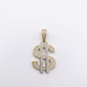 Pendentif dollars (zirconium)