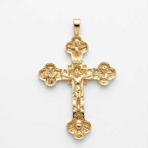 Pendentif croix avec Christ