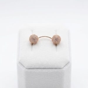 Boucle d'oreille Zirconium