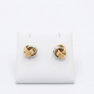 Boucle d'oreille Nœud d'amour 2 Or