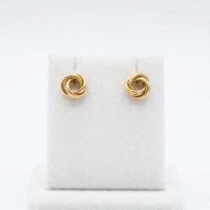 Boucle d'oreille Style Nœud