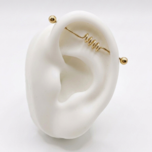 Anneau oreille motif
