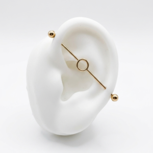 Anneau oreille motif